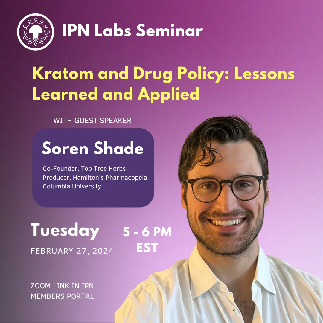 Soren Shade – Kratom and Drug Policy promo