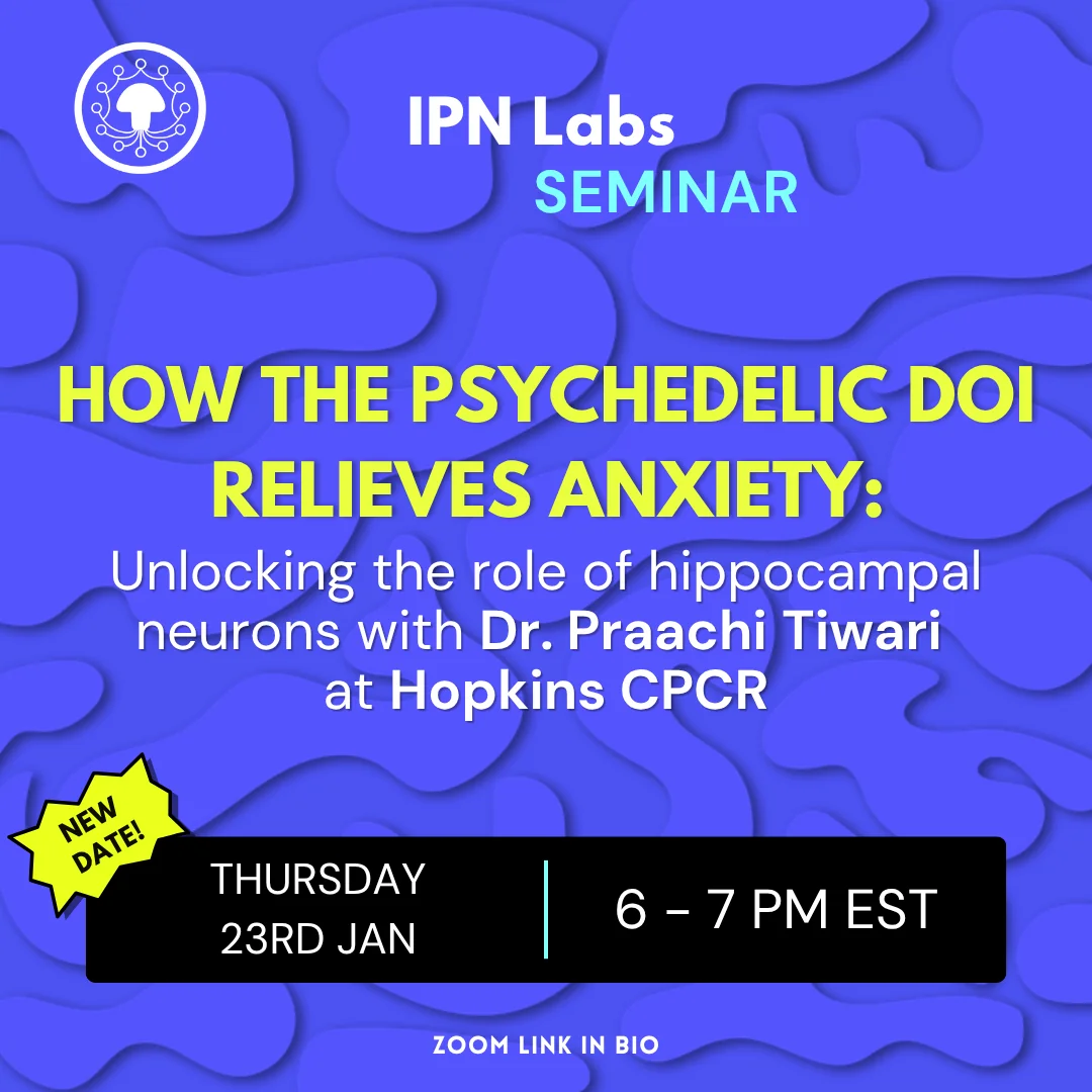 Dr. Praachi Tiwari – How the Psychedelic DOI Relieves Anxiety promo