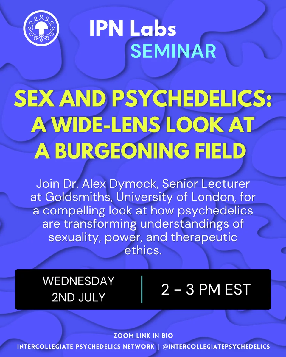 Dr. Alex Dymock – Sex and Psychedelics promo