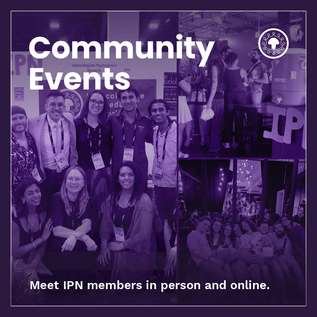 IPN members together at in-person and online community events